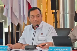 Dirkrimum Polda Metro Jaya, Kombes Pol Iman Imanuddin. (Sumber: owrite/Rahmat Baihaqi)