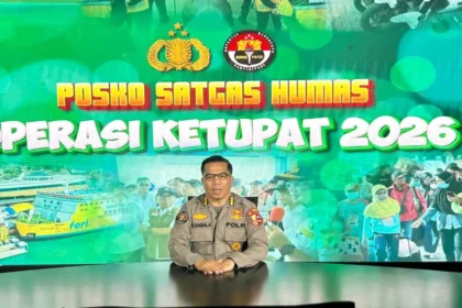 Juru Bicara (Jubir) Satgas Operasi Ketupat 2026, Kombes Pol Marupa Sagala.