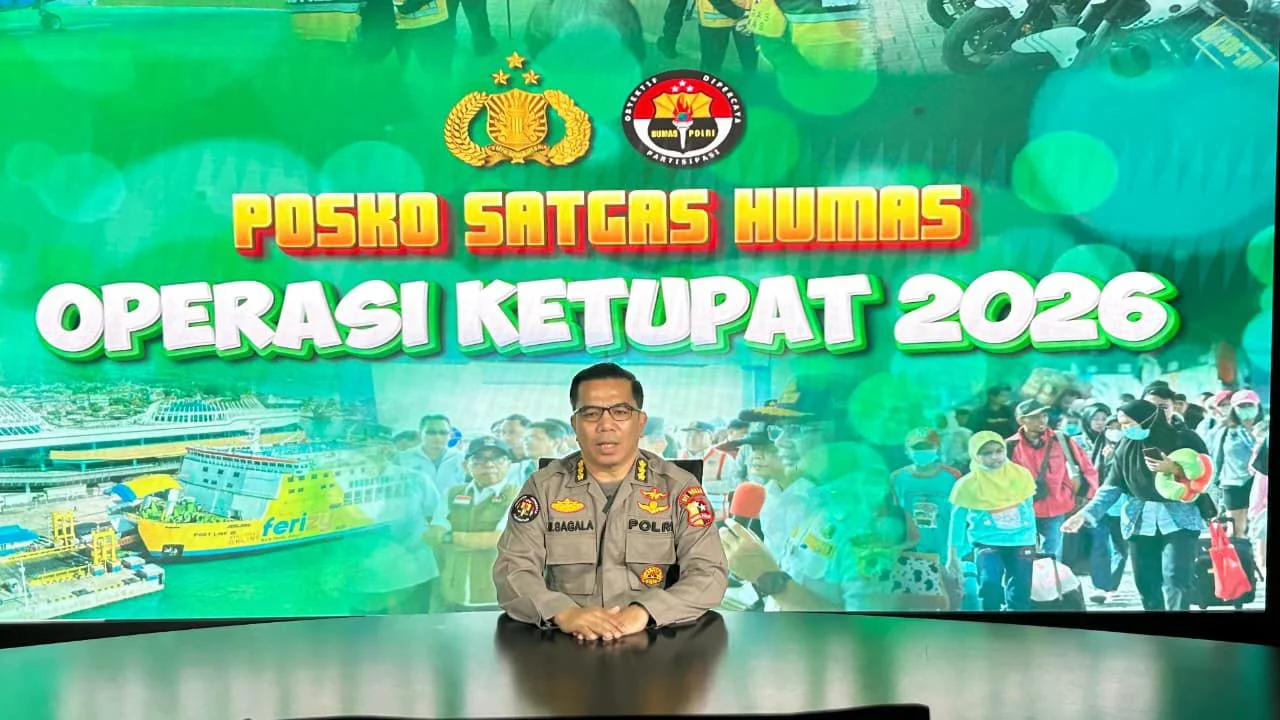 Juru Bicara (Jubir) Satgas Operasi Ketupat 2026, Kombes Pol Marupa Sagala.