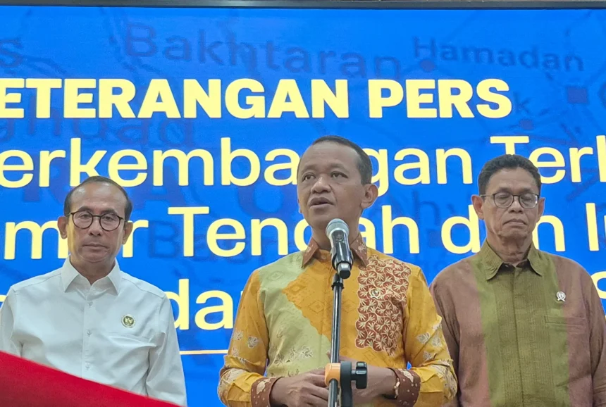 Menteri ESDM, Bahlil Lahadalia. (Sumber: owrite/Iren Natania)