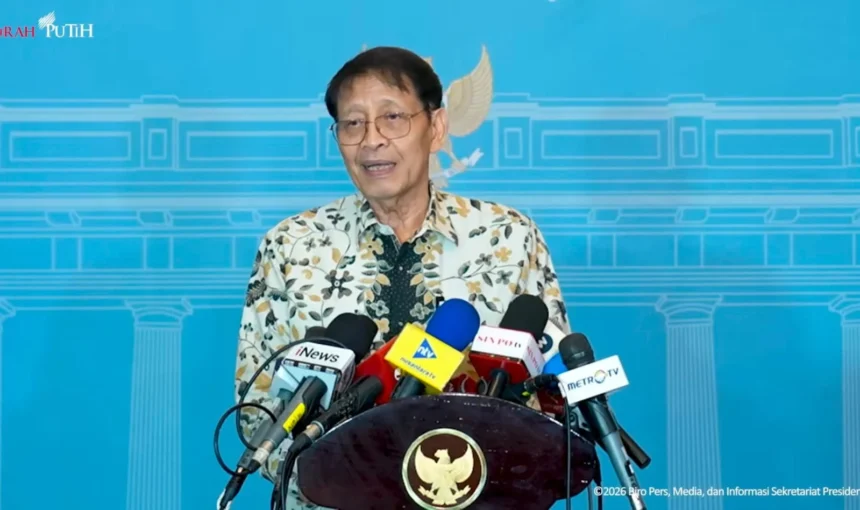 Menteri Luar Negeri periode 2001-2009 Hassan Wirajuda (sumber: Youtube/Sekretariat Presiden)