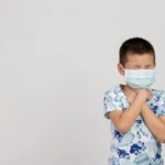 Ilustrasi anak yang terjangkit penyakin campak