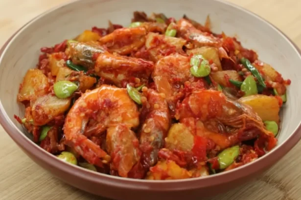 Udang Saus Balado