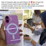 Viral kerja tiga bulan di MBG