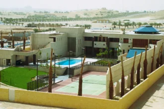 Kompleks Kedutaan Besar Amerika Serikat di ibu kota Riyadh