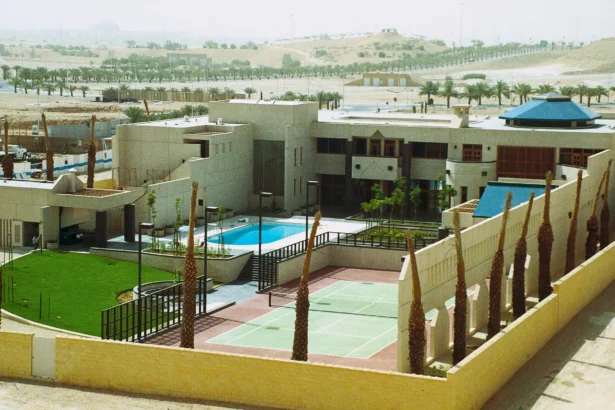 Kompleks Kedutaan Besar Amerika Serikat di ibu kota Riyadh