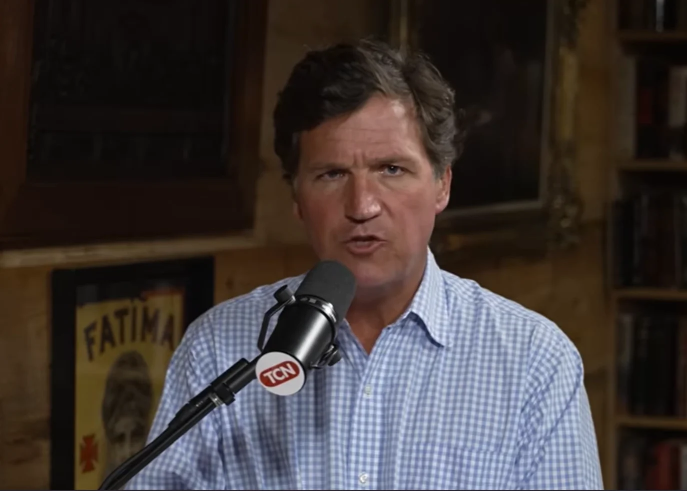 Komentator politik dan jurnalis AS, Tucker Carlson