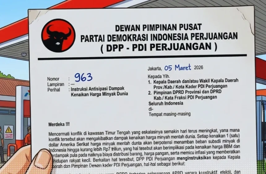 PDIP keluarkan instruksi antisipasi dampak kenaikan harga minyak dunia.