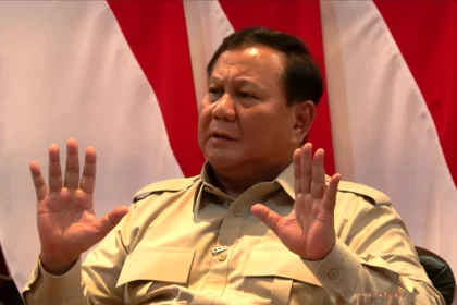 Presiden Prabowo mengadakan pertemuan dengan beberapa pimpinan media massa dan pakar bidang di Hambalang