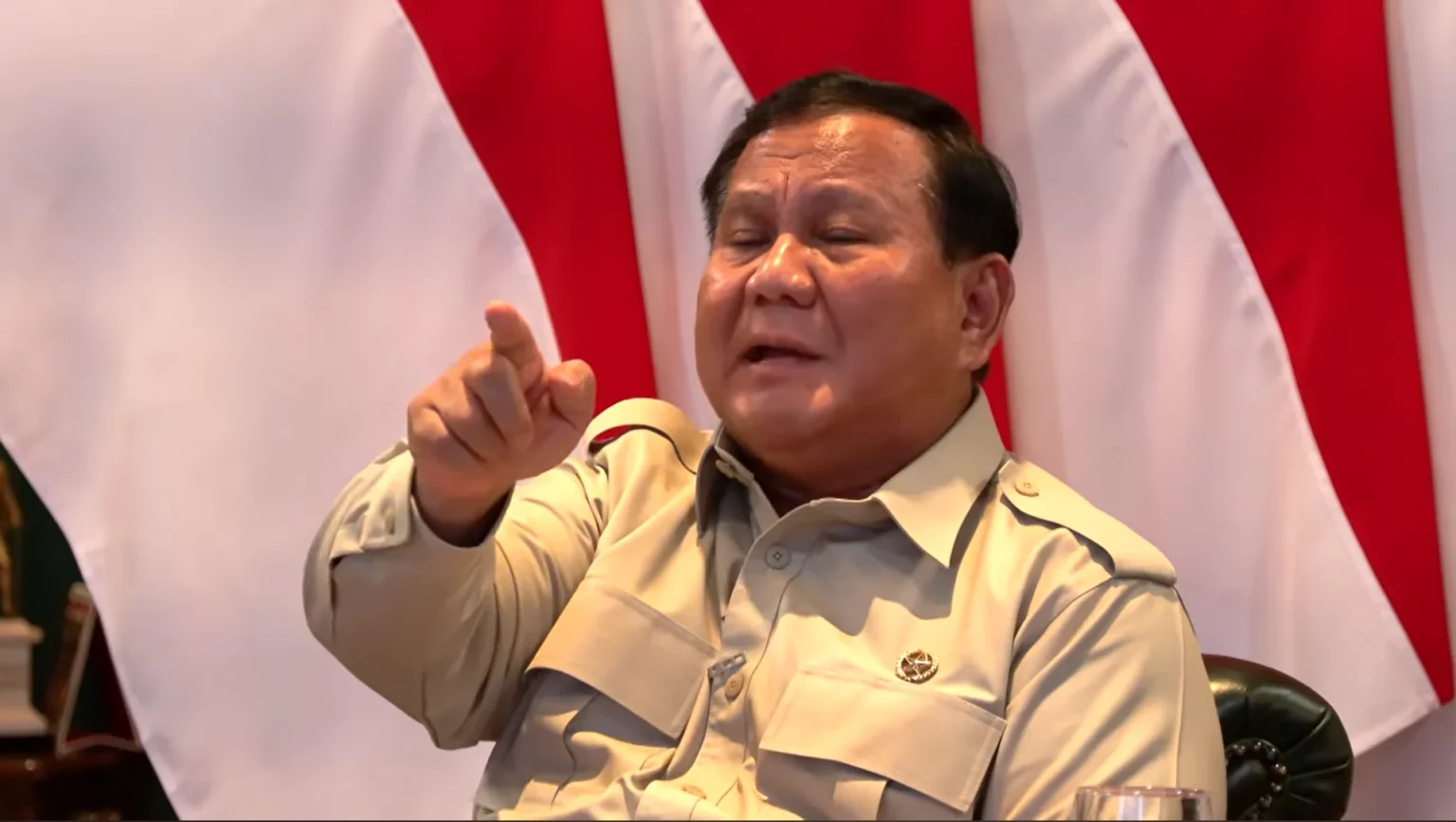 Presiden Prabowo mengadakan pertemuan dengan beberapa tokoh di Hambalang, Selasa, 17 Maret 2026.