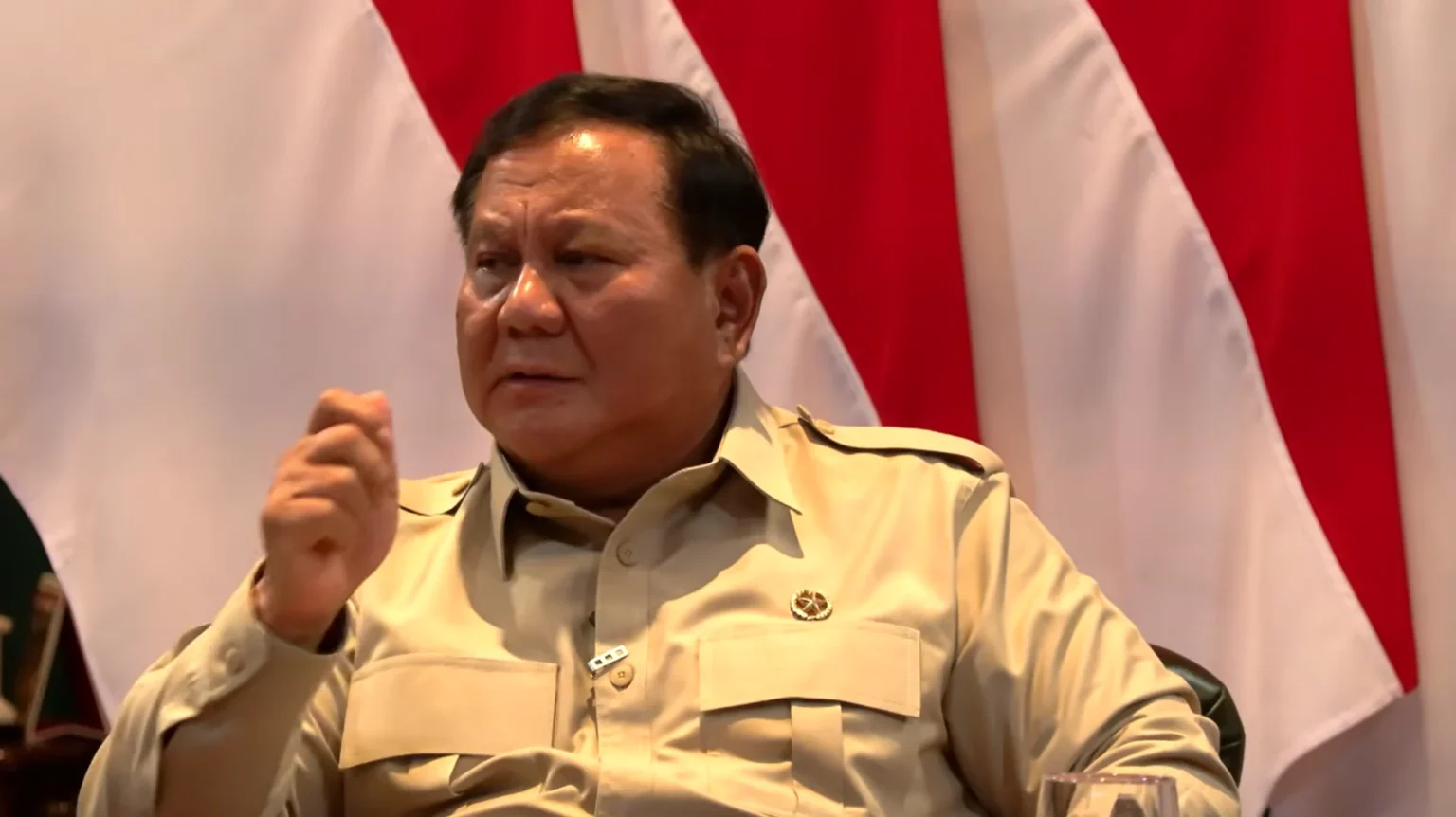 Presiden Prabowo mengadakan pertemuan dengan beberapa tokoh di Hambalang, Selasa, 17 Maret 2026.
