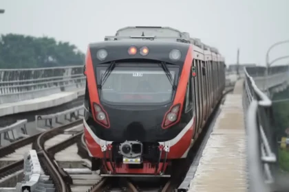 Kereta LRT Jabodebek. (Dok. Istimewa)