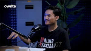 Ketua Badan Eksekutif Mahasiswa (BEM) Universitas Gadjah Mada (UGM), Tiyo Ardianto