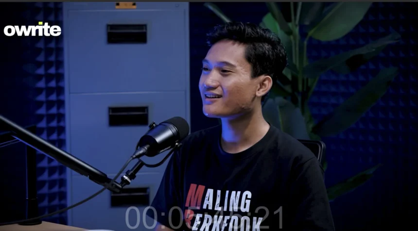 Ketua Badan Eksekutif Mahasiswa (BEM) Universitas Gadjah Mada (UGM), Tiyo Ardianto. (Dokumentasi: owrite)