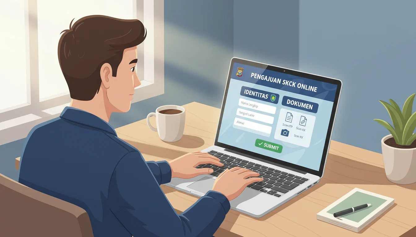 gambar ilustrasi pembuatan SKCK online