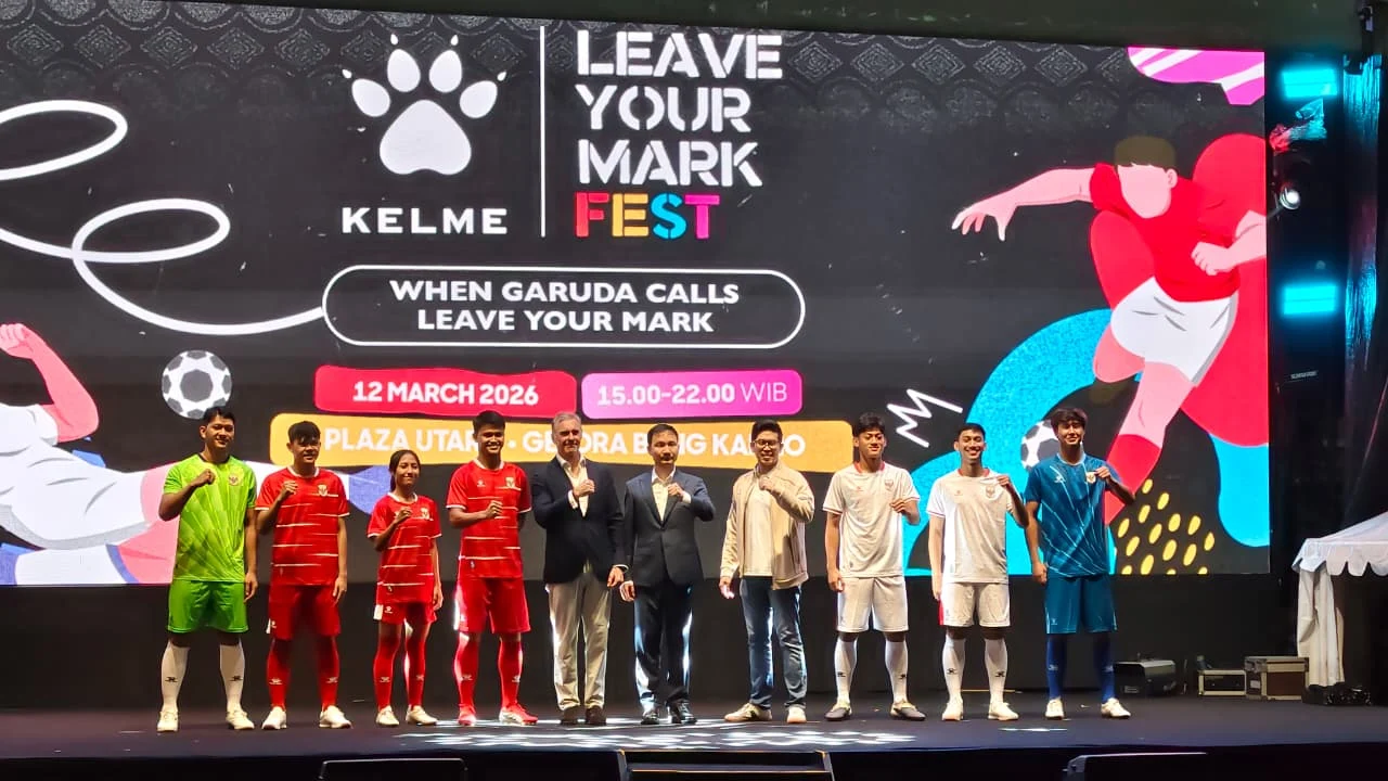 Jersey terbaru untuk Tim Nasional Indonesia.