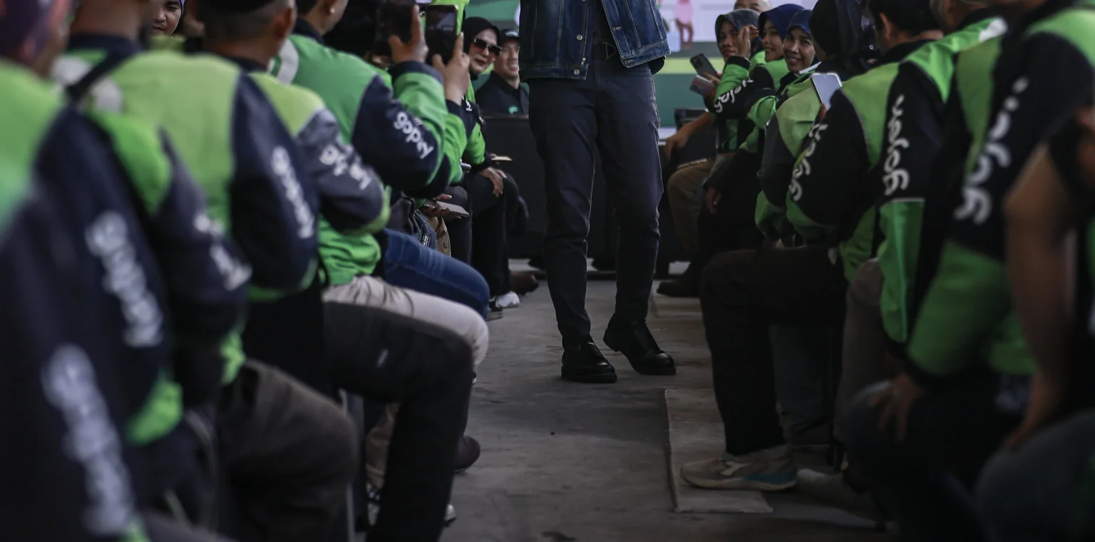 Acara GoMudik di Terminal Terpadu Pulogebang, Jakarta