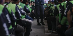 Acara GoMudik di Terminal Terpadu Pulogebang, Jakarta