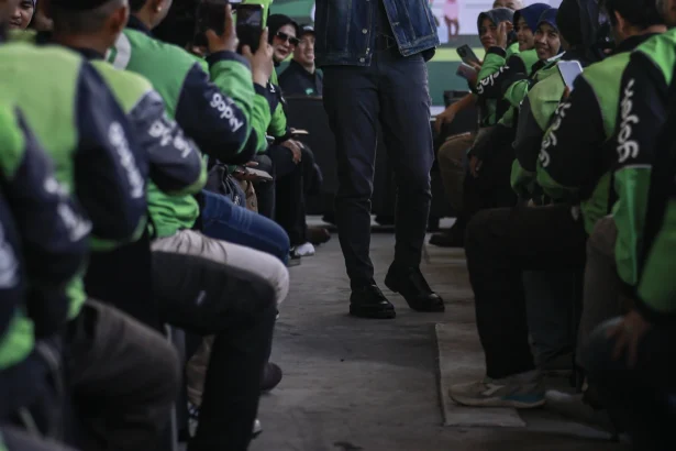 Acara GoMudik di Terminal Terpadu Pulogebang, Jakarta