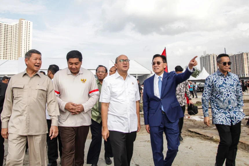 Danantara akan membangun tiga juta hunian MBR di tanah seluas 30 hektare di Meikarta Cikarang.