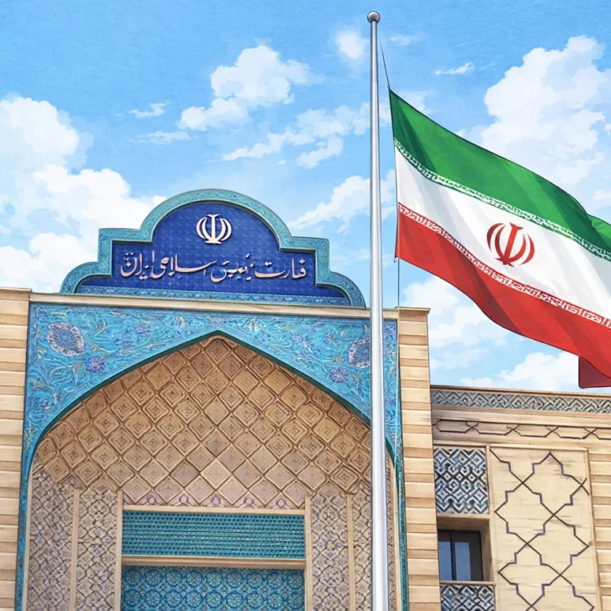 Gedung Kedutaan Iran di Qatar