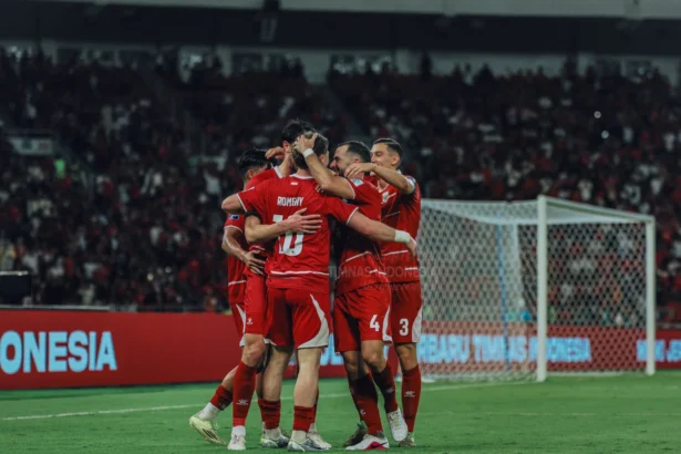 Ilustrasi Timnas saat bertanding