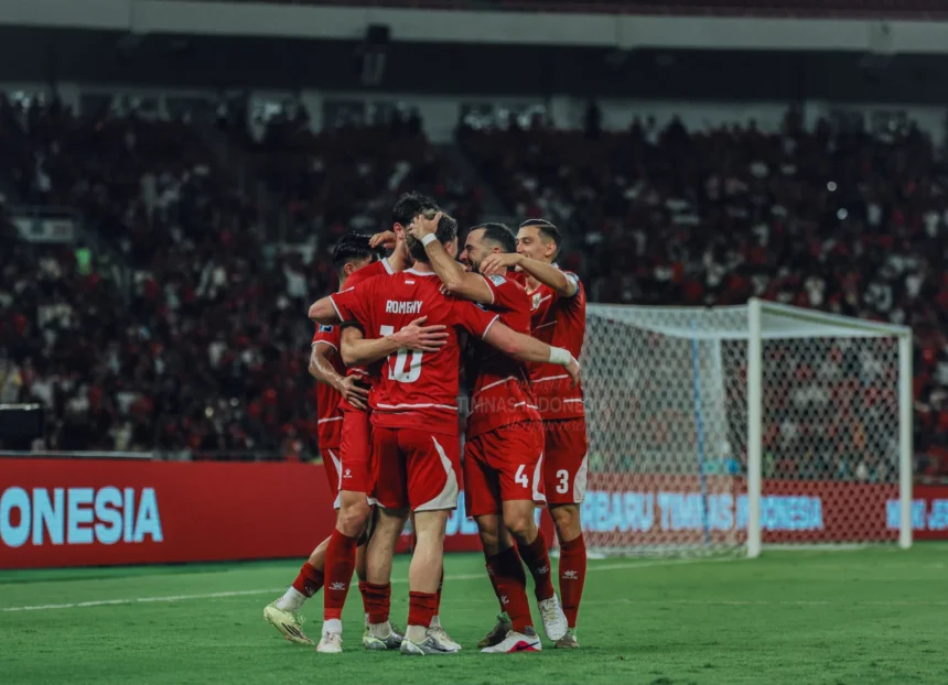 Ilustrasi Timnas saat bertanding