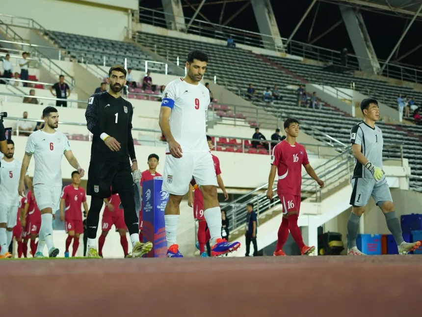 Ilustrasi Tim kesebelasan Iran