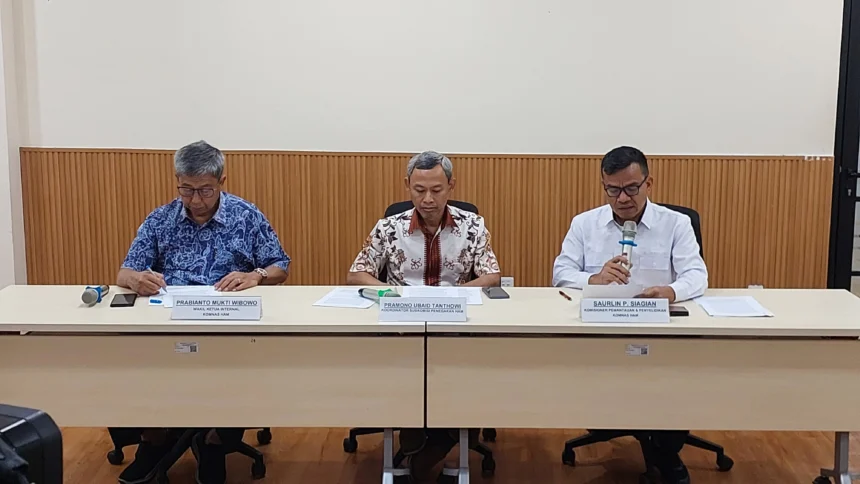 Komnas HAM memberikan pembaruan informasi soal kasus penyiraman air keras yang menimpa Wakil Koordinator Kontras Andrie Yunus, Selasa, 17 Maret 2026.
