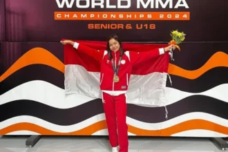 Atlet kickboxing nasional, Viona Amalia Adinda Putri
