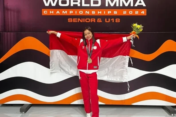 Atlet kickboxing nasional, Viona Amalia Adinda Putri