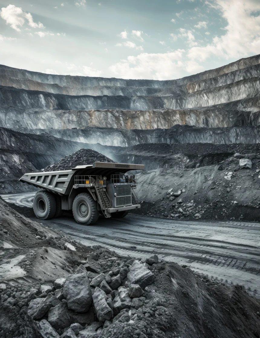 Ilustrasi Produksi Batubara