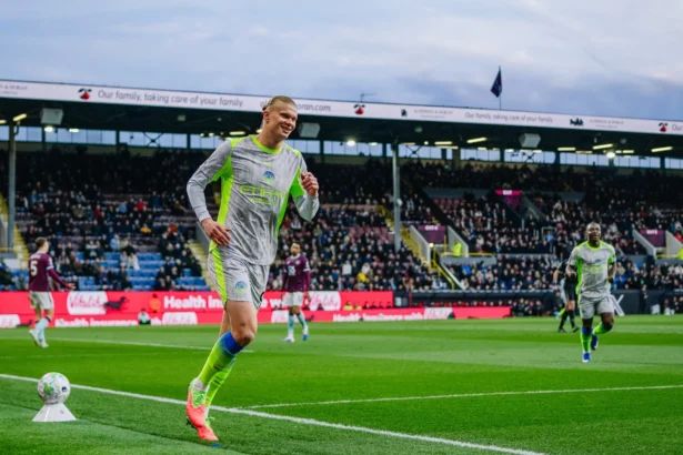 Penyerang Man City, Erling Haaland