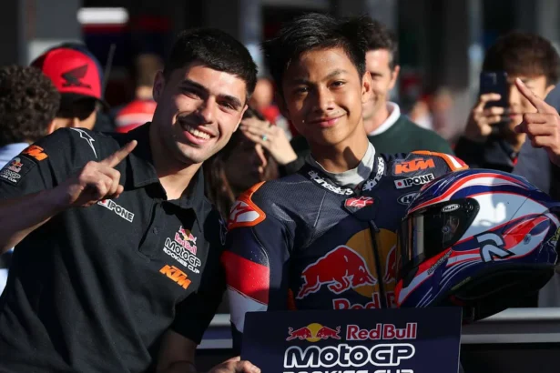 Kiandra Ramadhipa Juara Race 2 Red Bull MotoGP