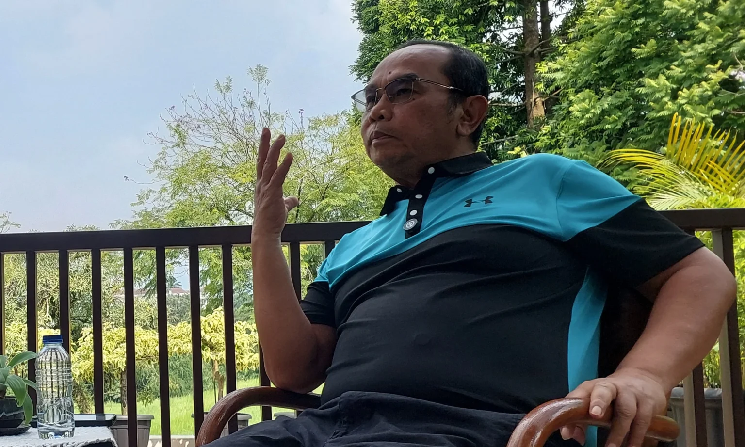 Guru Besar Ilmu Politik UIN Syarif Hidayatullah Saiful Mujani.