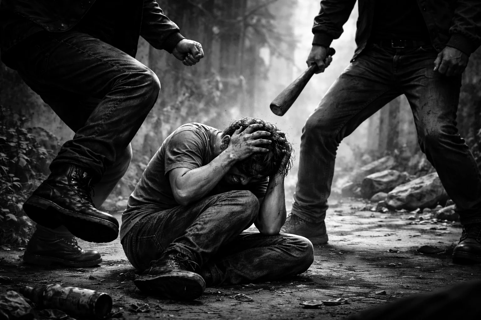 Gambar ilustrasi aksi kekerasan/penganiayaan