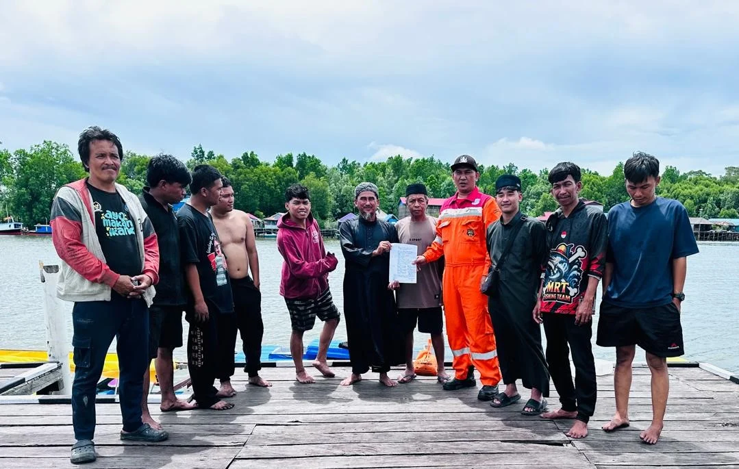 PT Pertamina Hulu Mahakam Selamatkan Tujuh Nelayan yang Terombang-ambing Selama Dua Hari di Selat Makassar