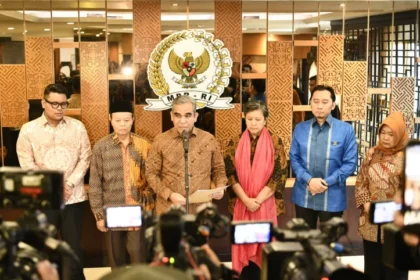 Foto bersama Ketua MPR RI, Ahmad Muzani