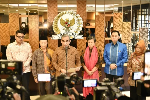 Foto bersama Ketua MPR RI, Ahmad Muzani