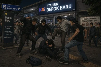 Ilustrasi pengeroyokan