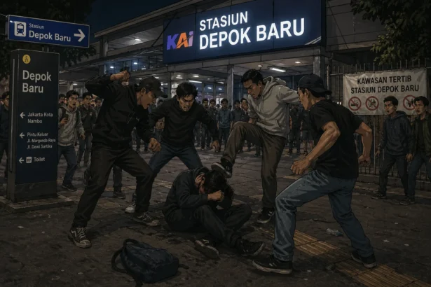 Ilustrasi pengeroyokan