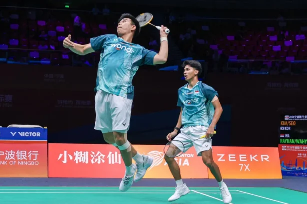 Atlet bulu tangkis Indonesia