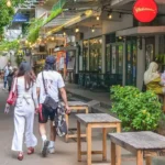 Ilistrasi makanan di Blok M