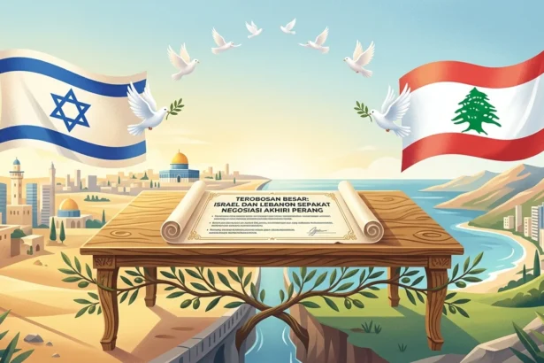Ilustasi IIsrael dan Lebanon Sepakat Negosiasi Langsung untuk Akhiri Perang