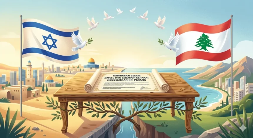 Ilustasi IIsrael dan Lebanon Sepakat Negosiasi Langsung untuk Akhiri Perang