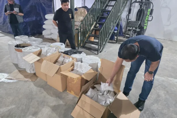 Penampakan pabrik narkotika jenis Zenith di Semarang