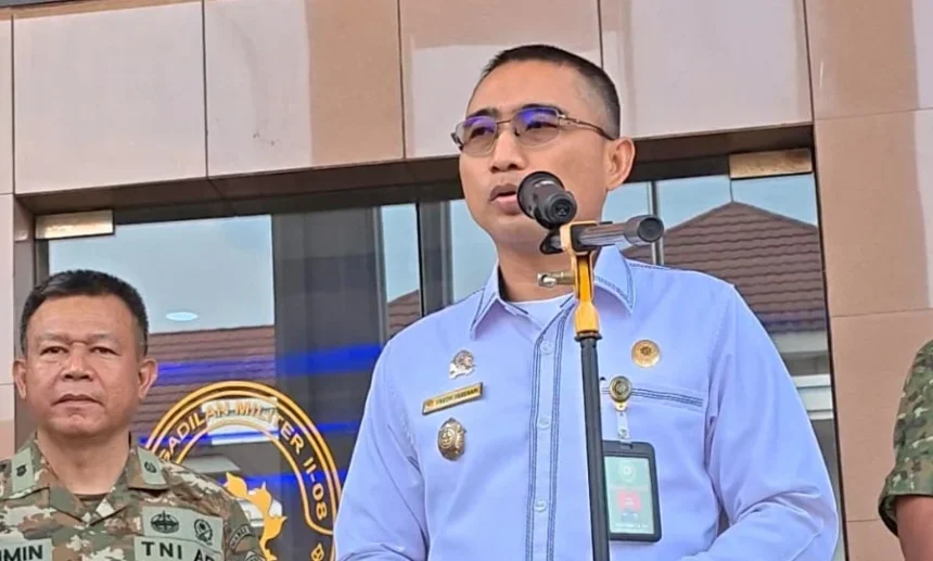 Kepala Pengadilan Militer II-08 Kolonel Chk Fredy Ferdian Isnartanto.