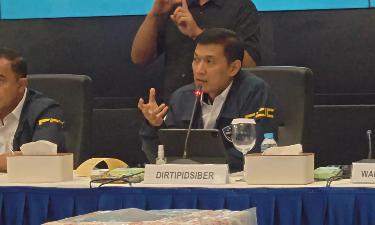 DirtipidSiber Bareskrim Mabes Polri, Brigjen Pol Himawan Bayu Aji.