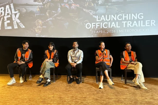 Konferensi pers trailer film Tumbal Proyek