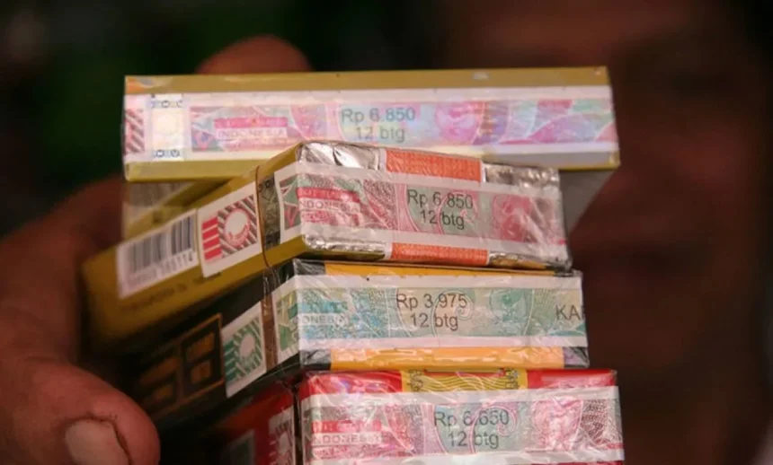 Gambar ilustrasi cukai rokok